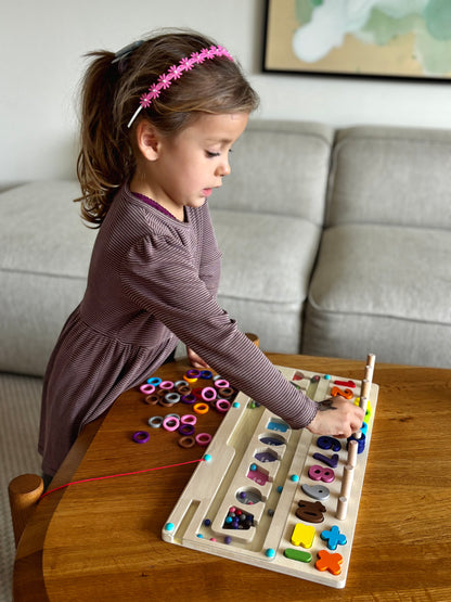 Taltavle med magnetisk funktion